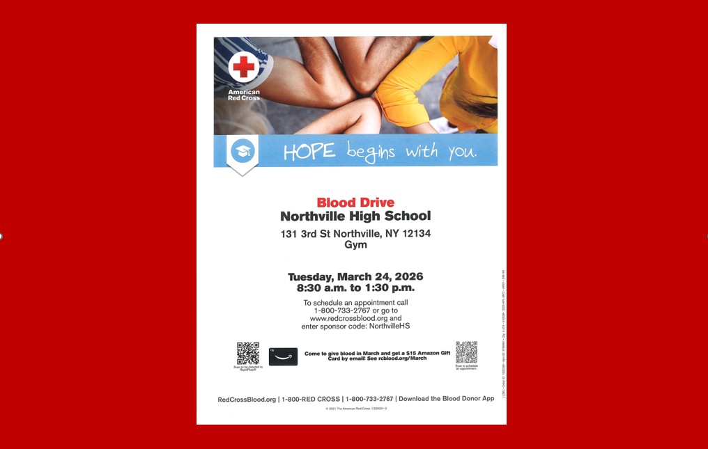 March 24 Blood Drive flyer for web slide