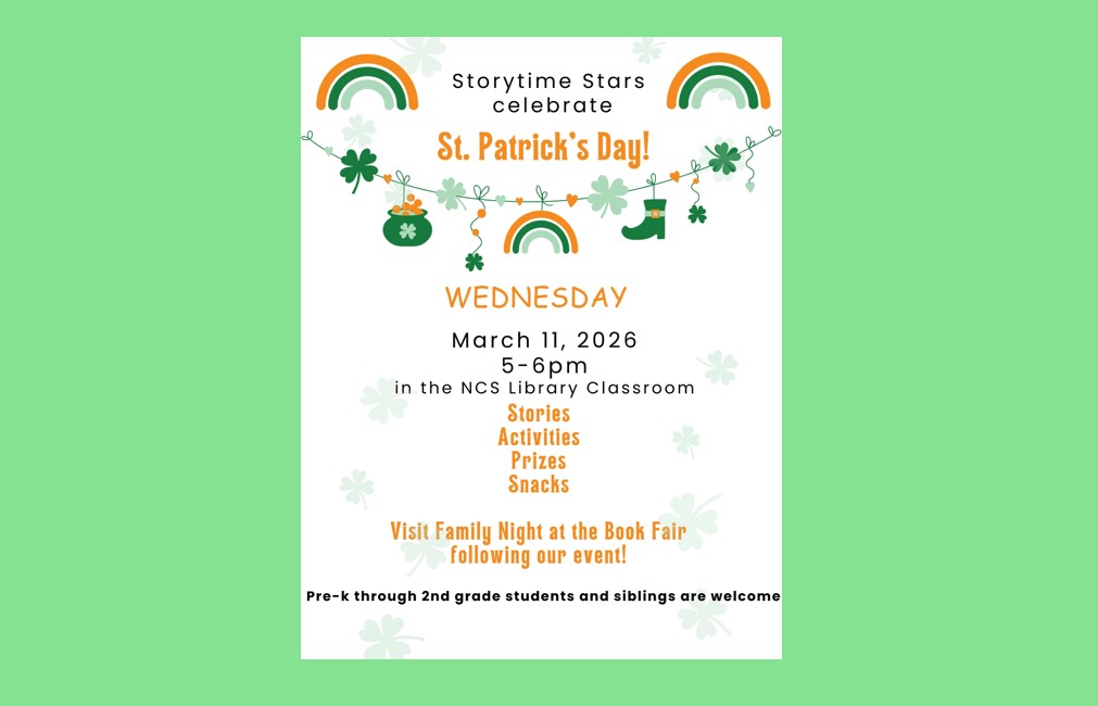 March Storytime Stars flyer for web slider