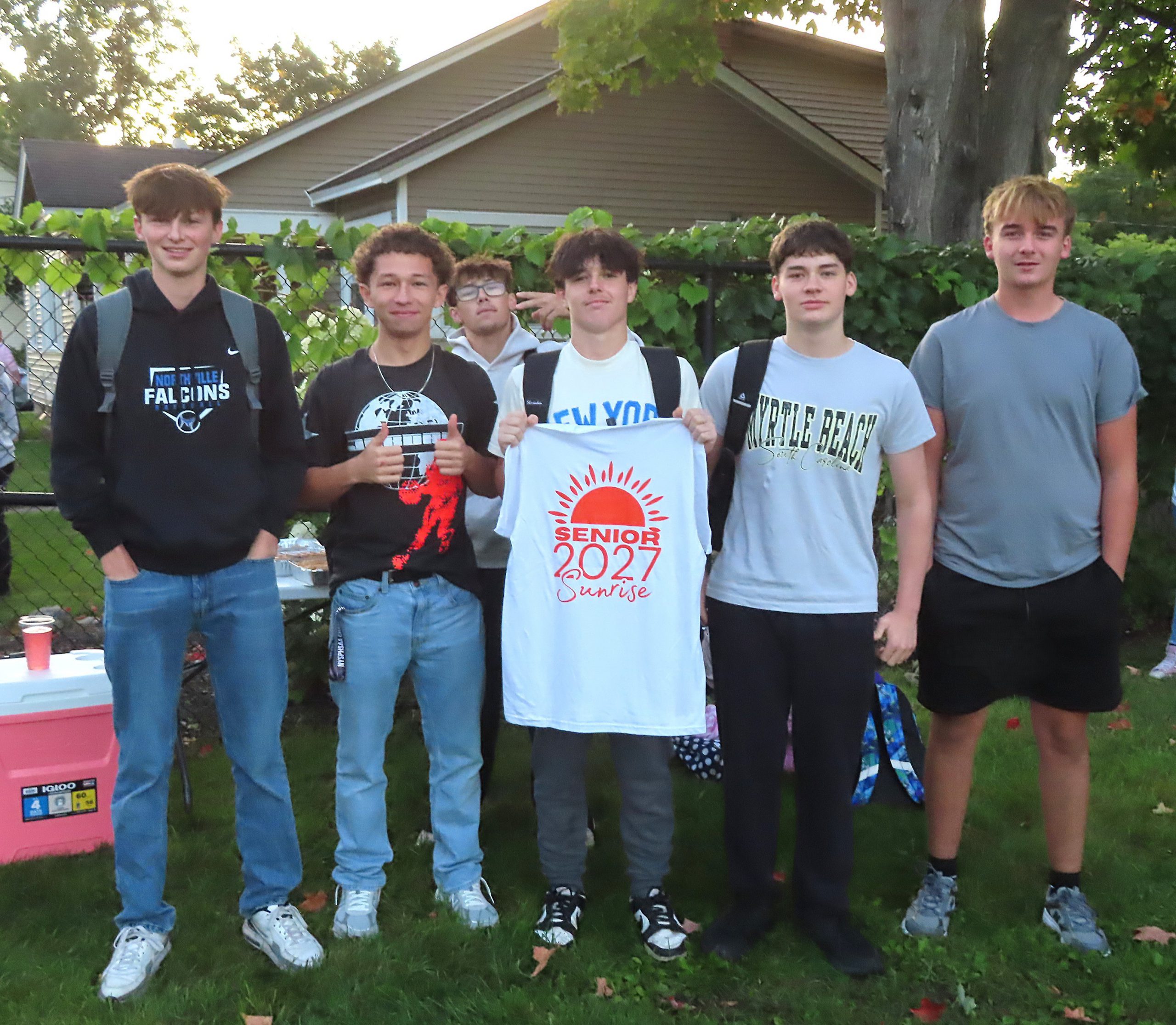A photo from the Northville Class of 2027 Senior Sunrise.