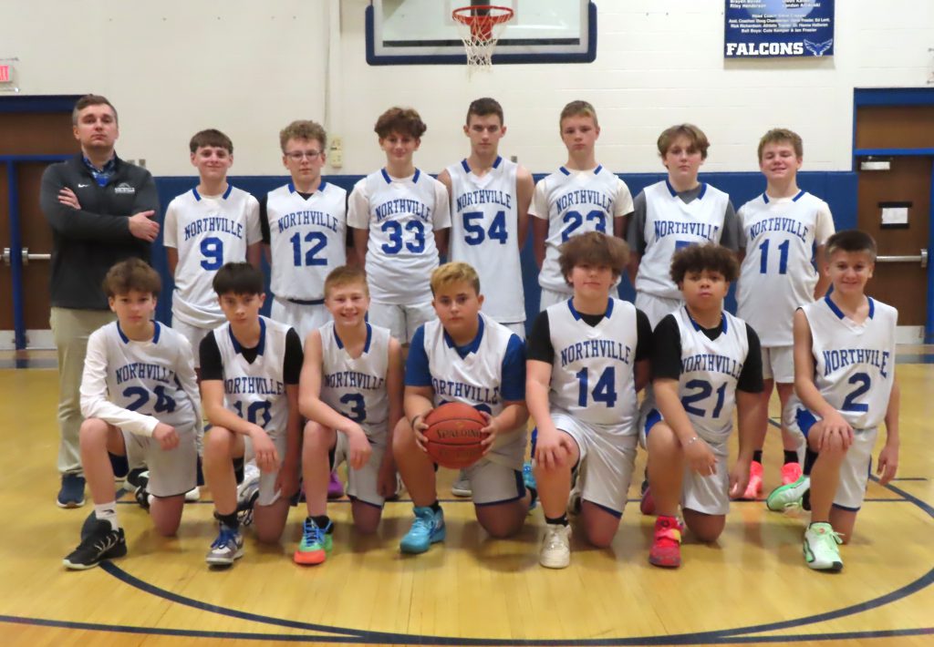 25-26 NCS Boys' Modified Basketball Team