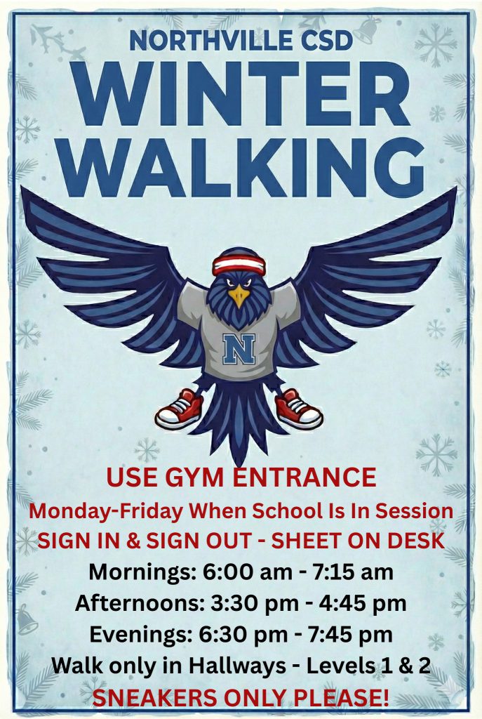 Winter Walking at NCS flyer