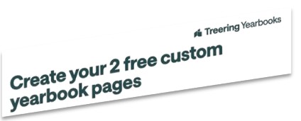 Custom Yearbook Pages graphic