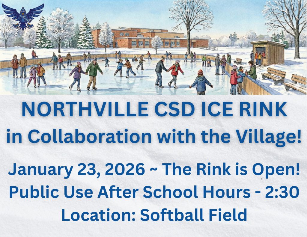 Ice Rink is Open graphic