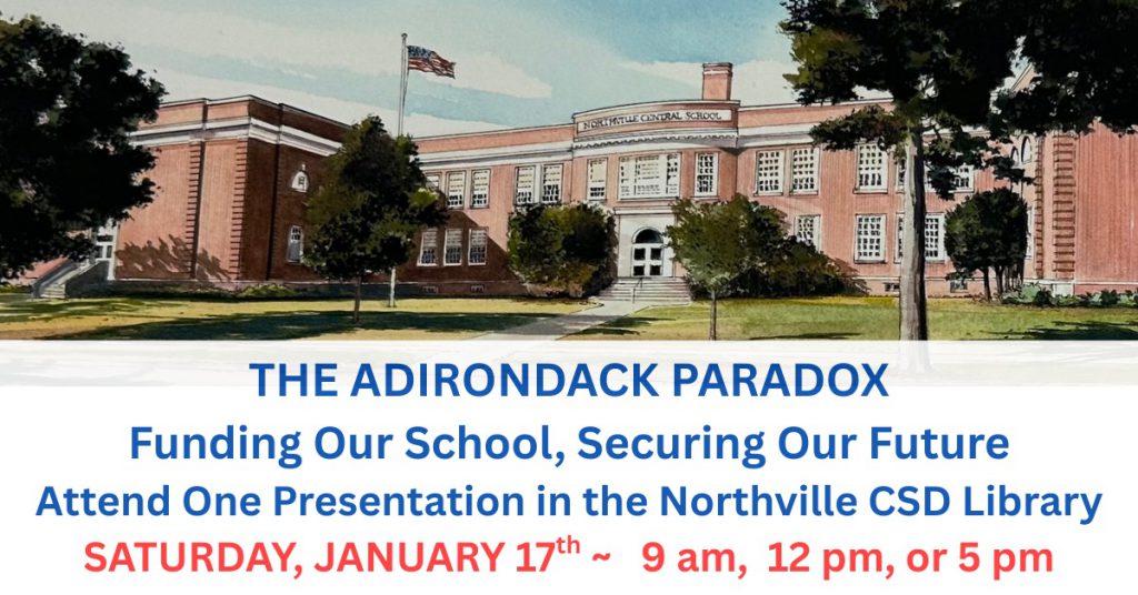 ADIRONDACK PARADOX PRESENTATIONS JANUARY 17