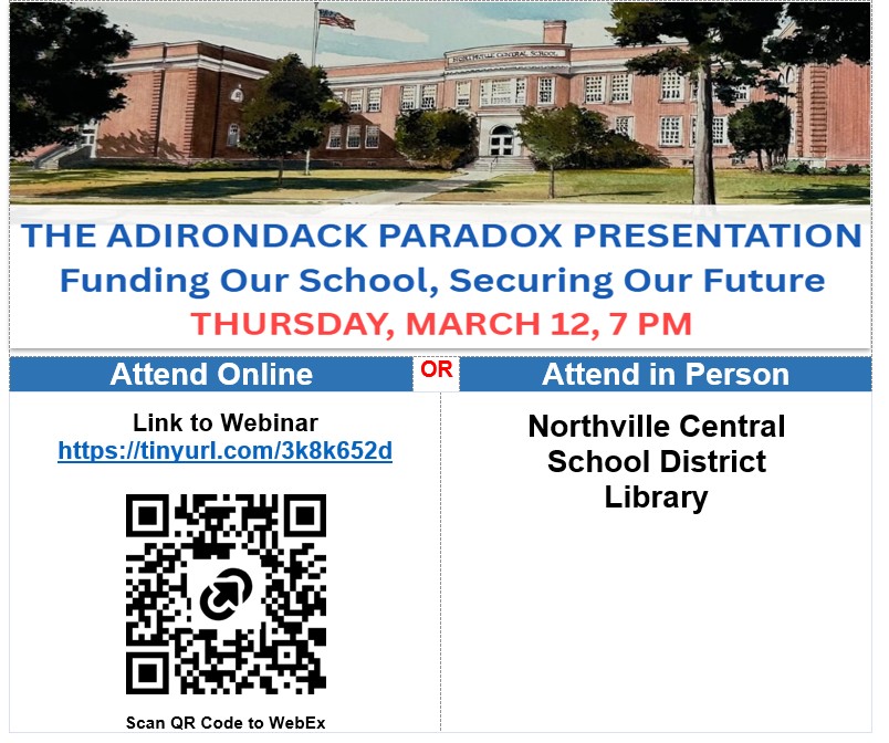 March 12 Adirondack Paradox infographic