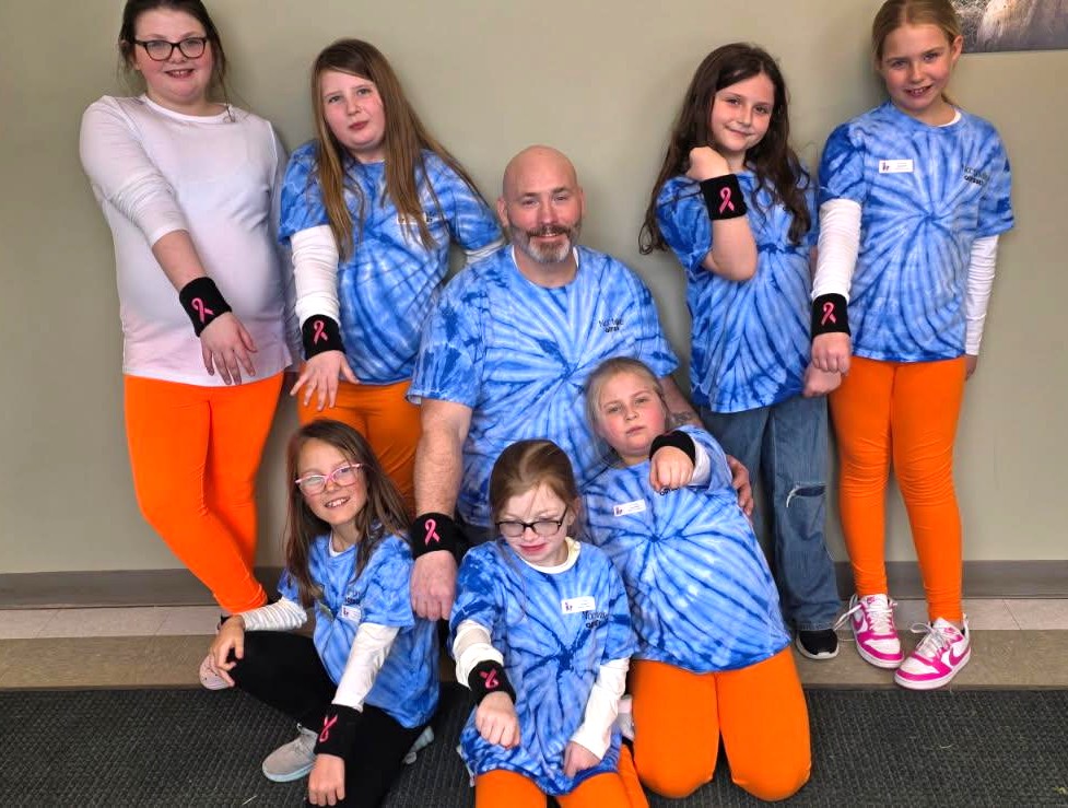 Henley, Lillian, Hannah, Rebecca, Mr. Conley, Sloane, Gracie, Teagan - from SThomarie