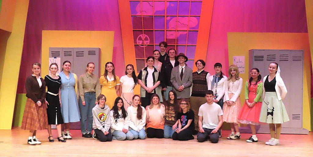NCS Drama "Zombie Prom" cast and crew