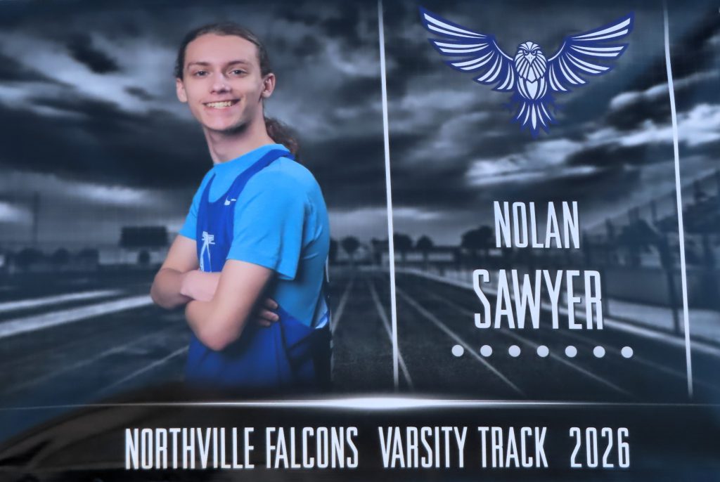 Varsity Track Senior Nolan