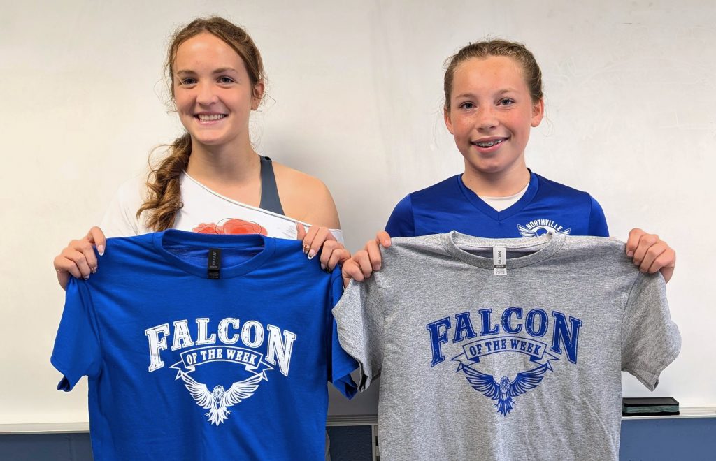 Chloe and Hailyana, Falcon Athletes of the Week - Week of 9-21