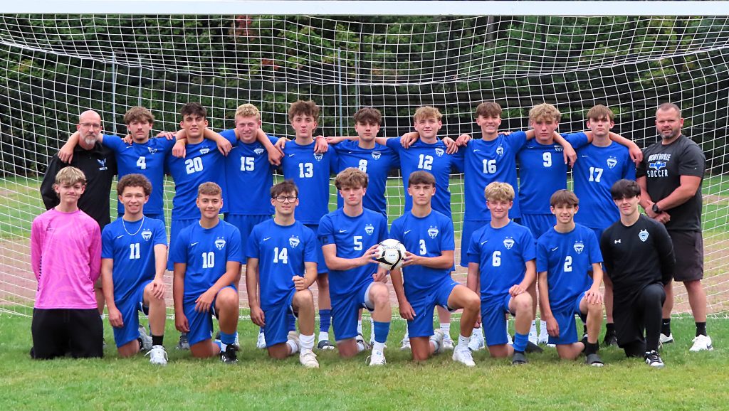A photo of the 2026 Northville Boys' Varsity Soccer team.