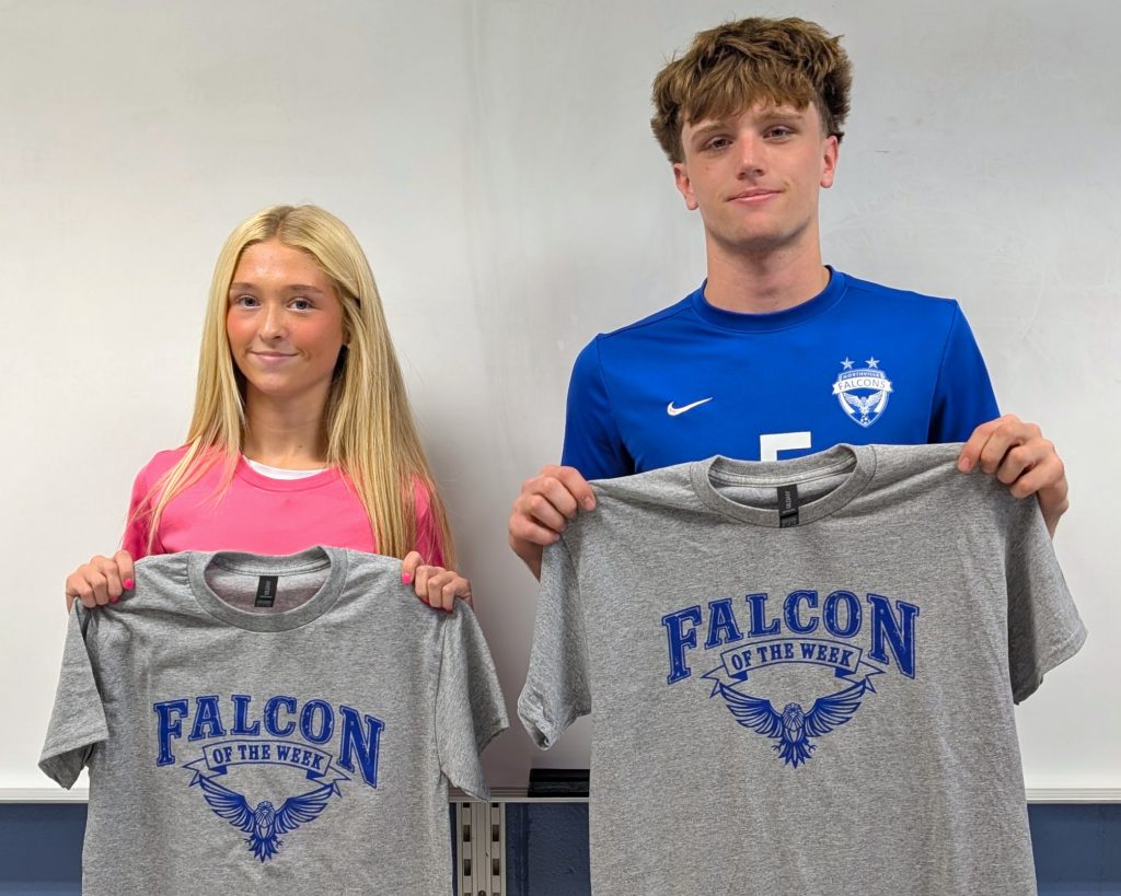 Ella and McQuade, Falcon Athletes of the Week - Week of 10-5