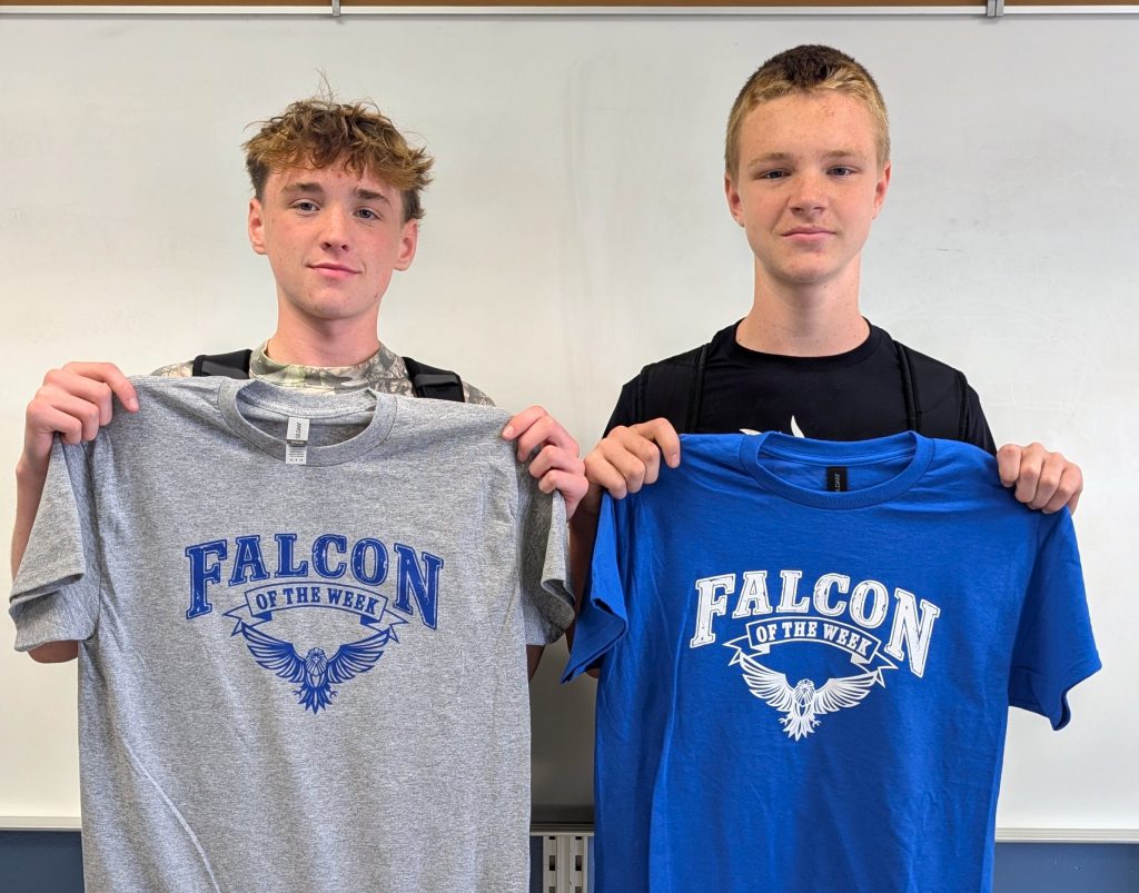 Falcons of the Week for 9-28 - Patrick and Deacon 