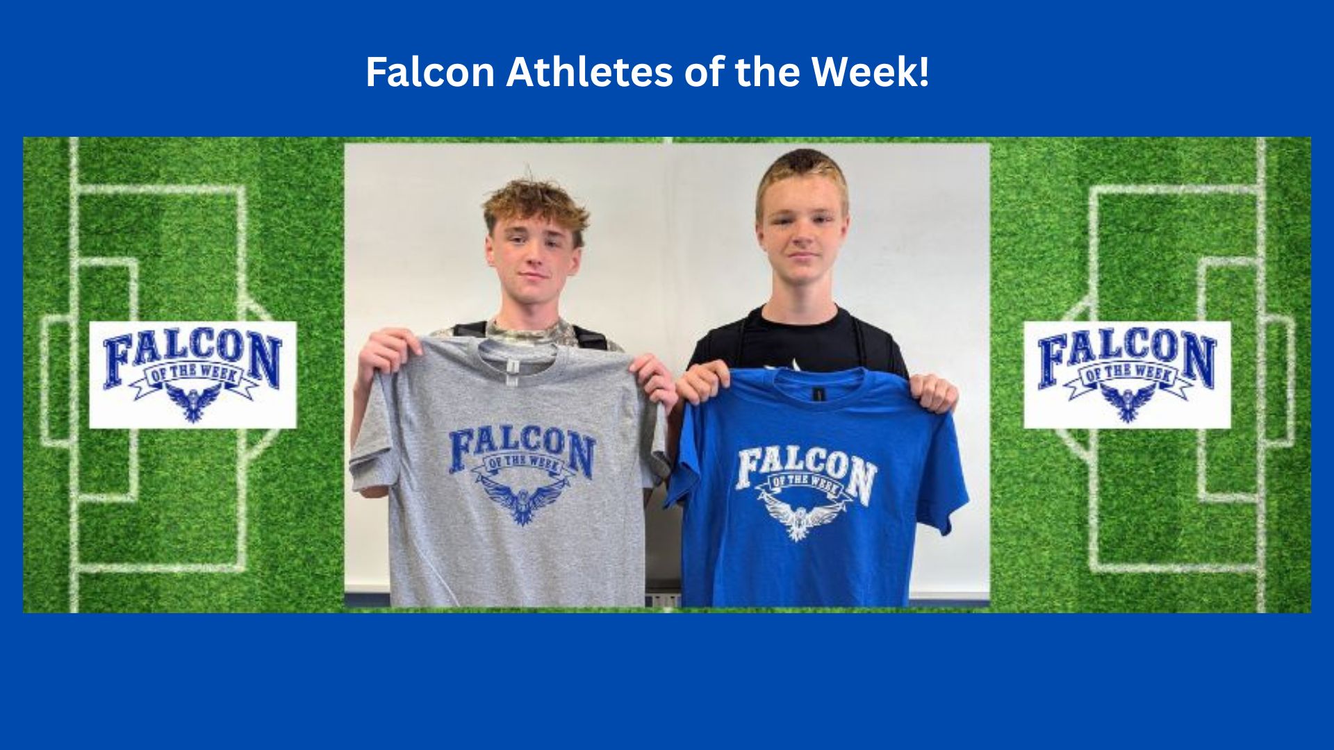 Falcons of the Week for 9-28 - Patrick and Deacon web slide